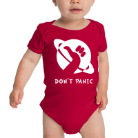 Space Dont Panic Baby Bodysuit | Artistshot