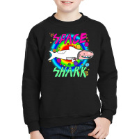 Space Shark Youth Sweatshirt | Artistshot