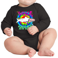 Space Shark Long Sleeve Baby Bodysuit | Artistshot