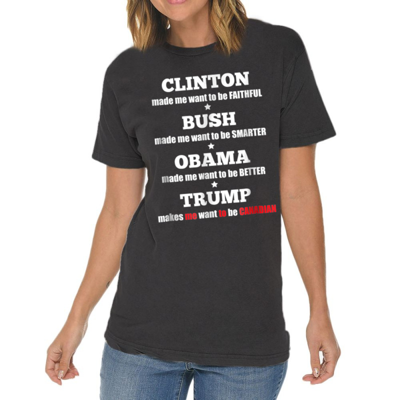 Anti Trump Political   For Independents And Liberals Vintage T-shirt | Artistshot