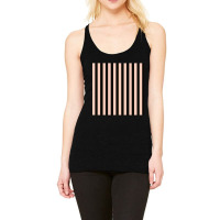 Light Pink And Black Vertical Stripes Pattern Design Racerback Tank | Artistshot