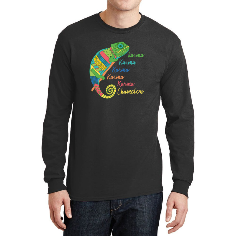 Karma Chameleon Long Sleeve Shirts by NestorMarchetti | Artistshot