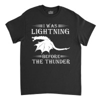 Thunder Dragon Birthday Classic T-shirt | Artistshot