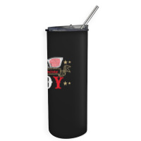 American Boy Love American Flag Skinny Tumbler | Artistshot