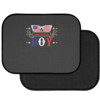 American Boy Love American Flag Rear Car Mat | Artistshot