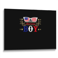 American Boy Love American Flag Metal Print Horizontal | Artistshot