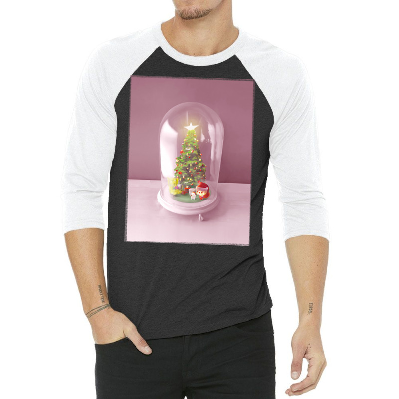 Christmas Bell Jar 3/4 Sleeve Shirt | Artistshot