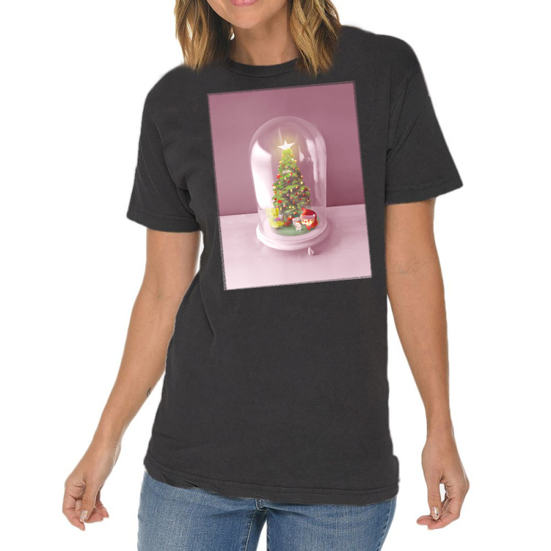 Christmas Bell Jar Vintage T-shirt | Artistshot