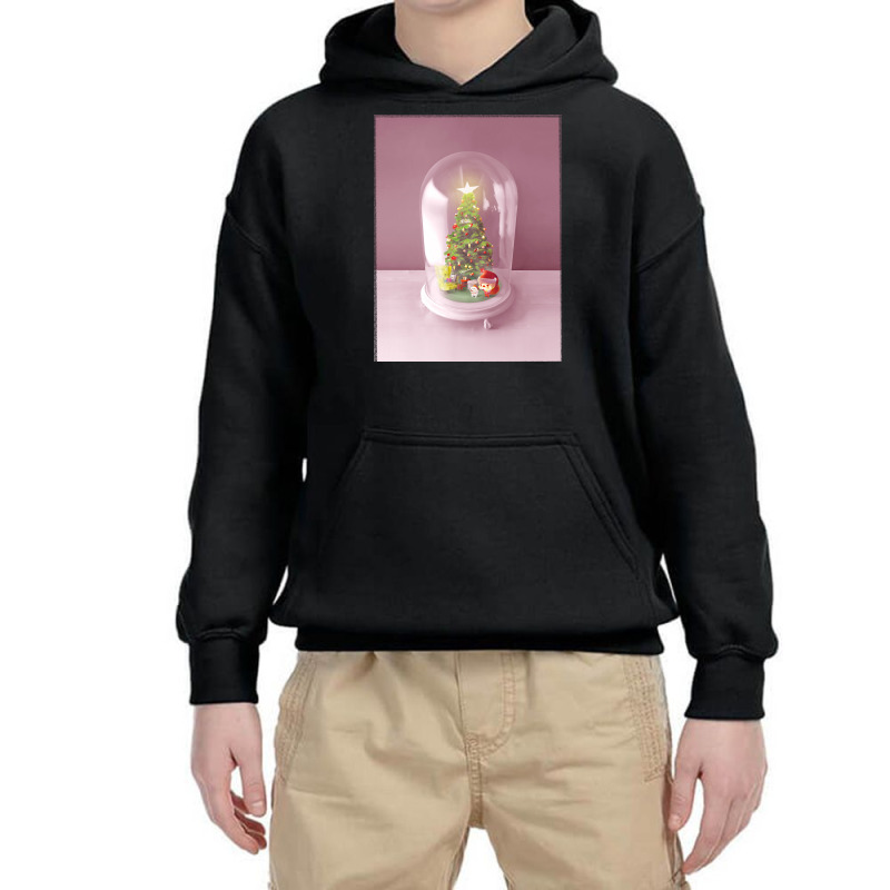 Christmas Bell Jar Youth Hoodie | Artistshot