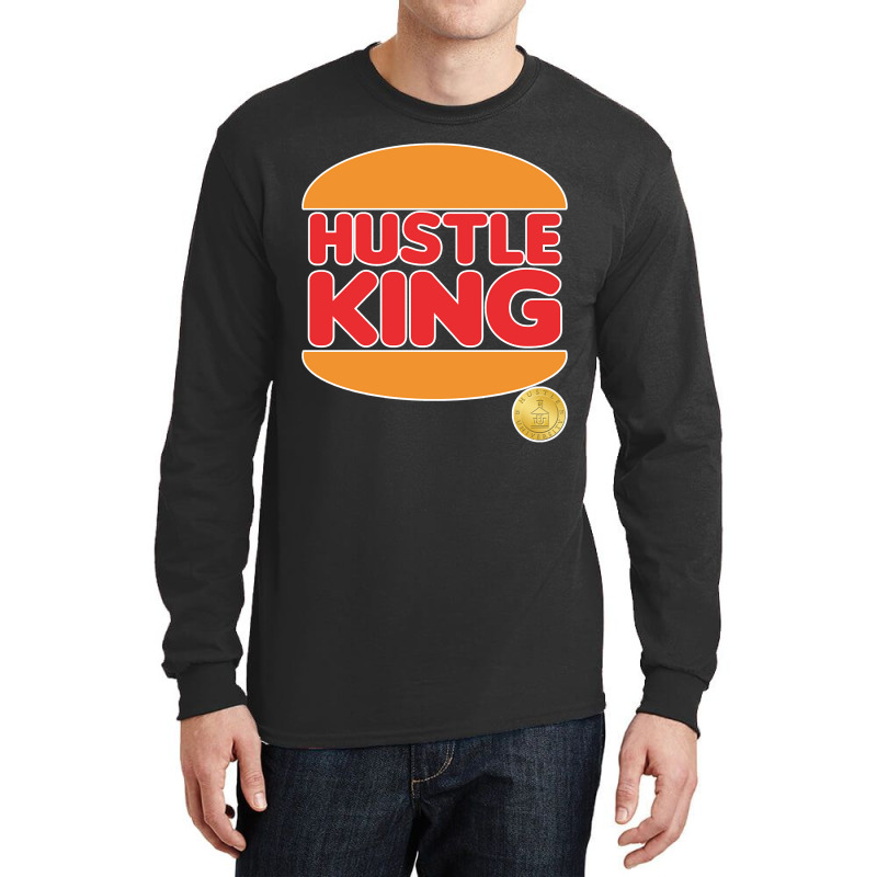 Hustle University - Hustle King Long Sleeve Shirts by lykhongduong9enev3 | Artistshot