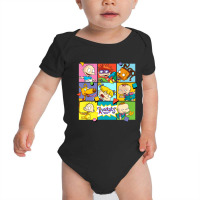 Rugrats Character Squares Baby Bodysuit | Artistshot