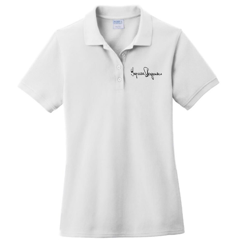 Ingmar Bergman Ingmar Bergman's Signature Ladies Polo Shirt by NOAHOGLESBY | Artistshot