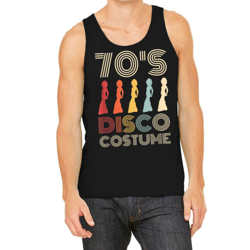 70s Disco Costume 70 Styles 1970s Women Themed Party Tank Top | Artistshot