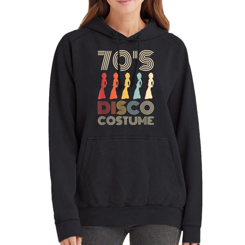 70s Disco Costume 70 Styles 1970s Women Themed Party Vintage Hoodie | Artistshot