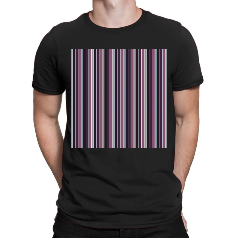 Vertical Striped Colors Skirt Chiffon Top T-shirt | Artistshot