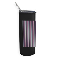 Vertical Striped Colors Skirt Chiffon Top Skinny Tumbler | Artistshot