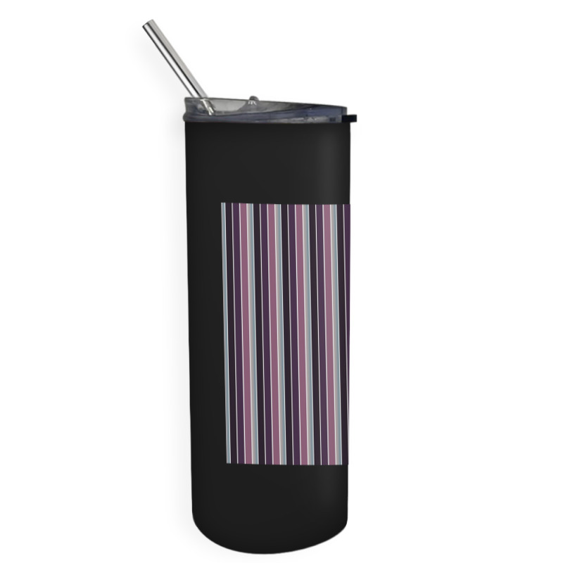 Vertical Striped Colors Skirt Chiffon Top Skinny Tumbler | Artistshot