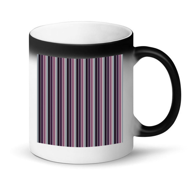 Vertical Striped Colors Skirt Chiffon Top Magic Mug | Artistshot