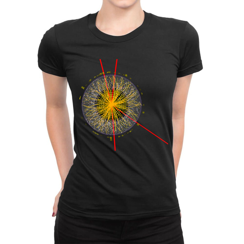 Lhc Particle Physics Higgs Boson Physics Student Teacher Ladies Fitted T-Shirt by KellyStella | Artistshot