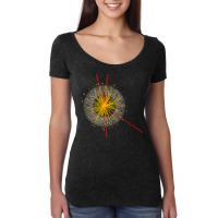 Lhc Particle Physics Higgs Boson Physics Student Teacher Women's Triblend Scoop T-shirt | Artistshot