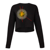 Lhc Particle Physics Higgs Boson Physics Student Teacher Cropped Sweater | Artistshot