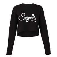 Singer Sing Singing Song Singer Choir Cropped Sweater | Artistshot