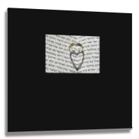 Jewish Wedding Concept Tri-blend Metal Print Square | Artistshot