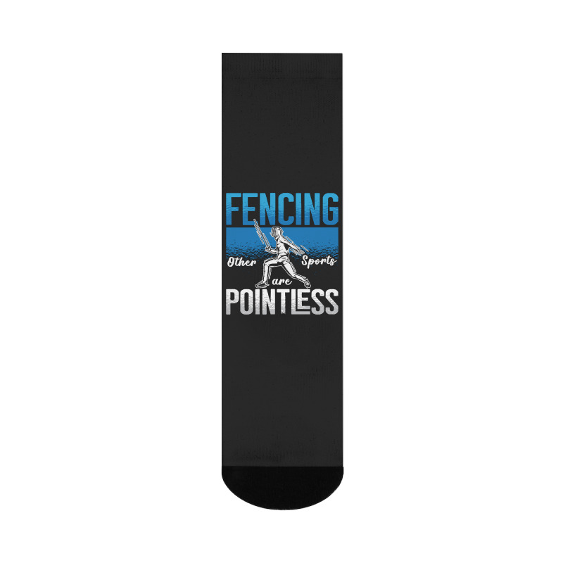 Fencing Fencing Other Sports Are Longswords Fighter Fencer Crew Socks | Artistshot