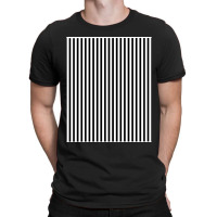 Vertical Striped Graphic T-shirt | Artistshot