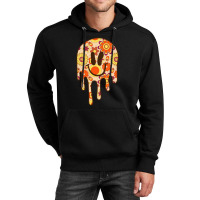 Daisy Smiley Drip Groovy Unisex Hoodie | Artistshot