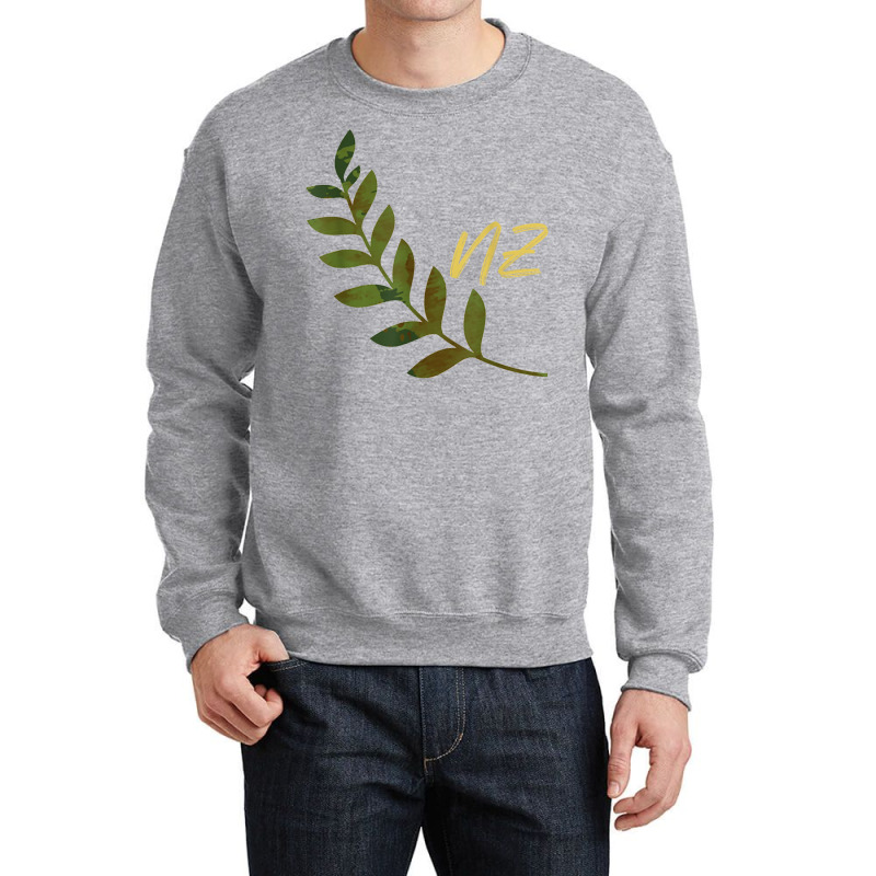 Fern Kiwi Gift New Zealand Crewneck Sweatshirt by dirije | Artistshot