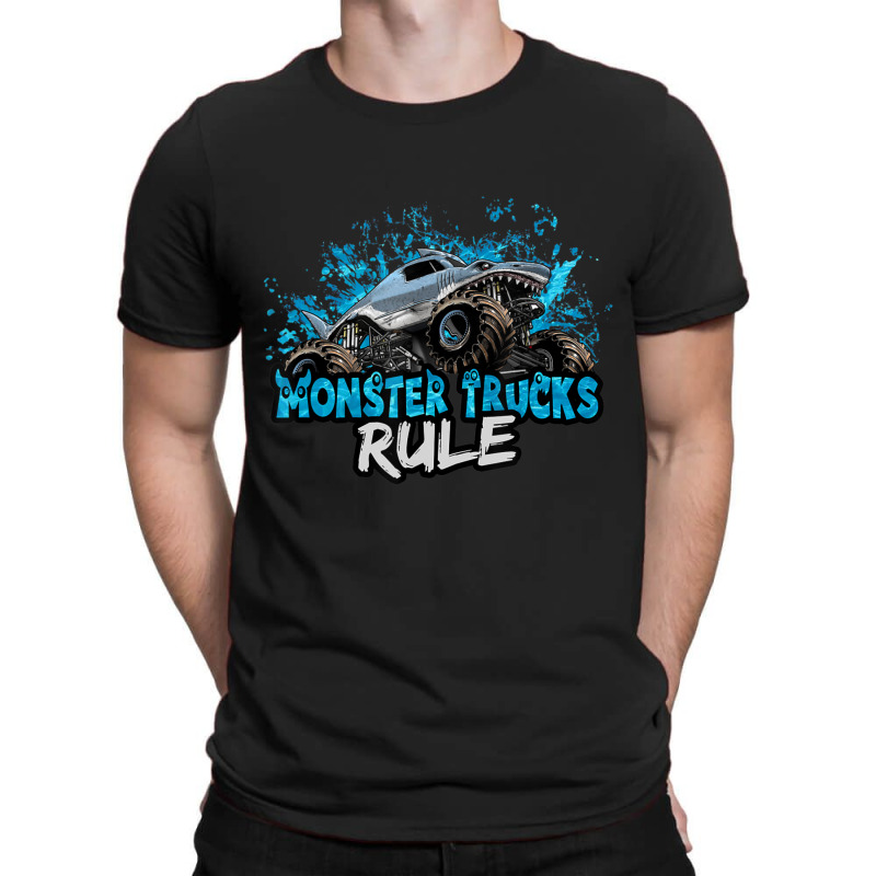 Monster Trucks Rule T-shirt | Artistshot