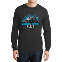 Monster Trucks Rule Long Sleeve Shirts | Artistshot