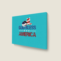 God Bless America Landscape Canvas Print | Artistshot