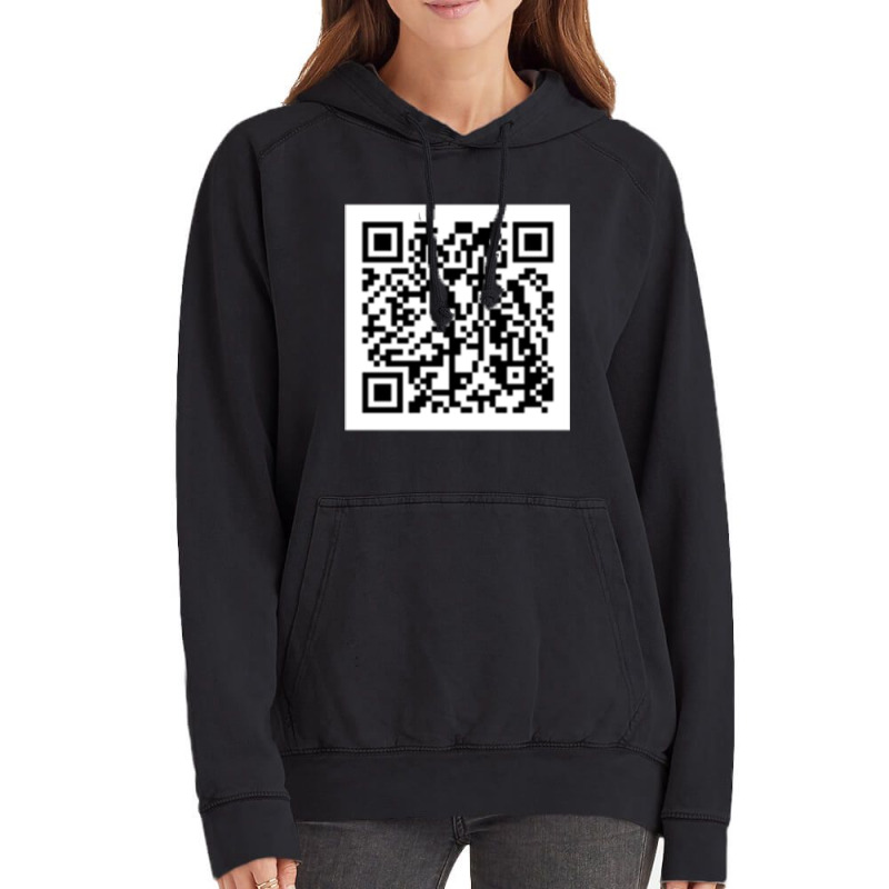 Manacled Qr Code Vintage Hoodie by ELVIASAINTANDRE | Artistshot