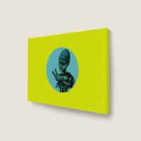 Alien Rap Funny Landscape Canvas Print | Artistshot