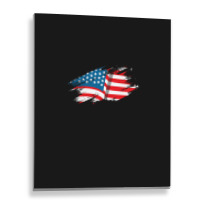 American Flag 1 Metal Print Vertical | Artistshot