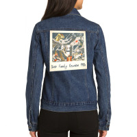 Us Transformers Dinobots Remix Family Reunion 01 Ladies Denim Jacket | Artistshot