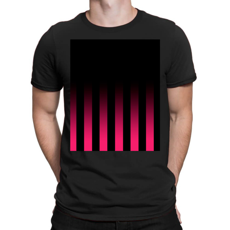 Vertical Striped Graphic T-shirt | Artistshot