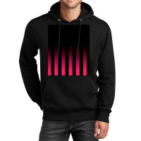 Vertical Striped Graphic Unisex Hoodie | Artistshot