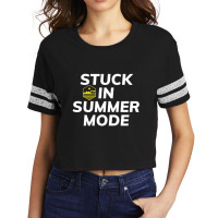 Stuck In Summer Scorecard Crop Tee | Artistshot