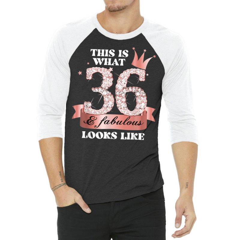 36 & Fabulous I Rose And Black Party Group Candid Photo Item 3/4 Sleeve Shirt | Artistshot