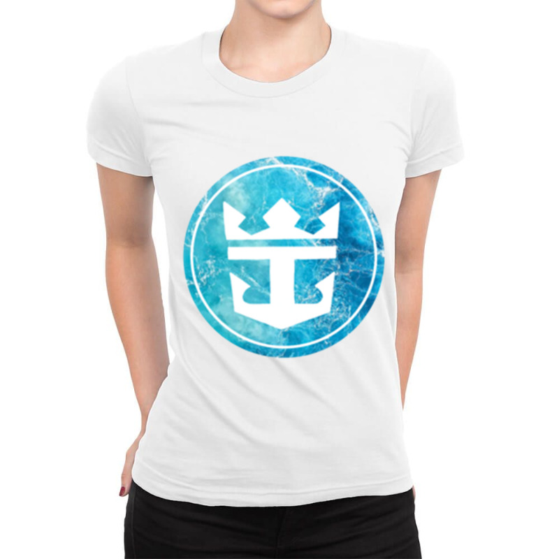 Royal Caribbean Ladies Fitted T-Shirt by cm-arts | Artistshot