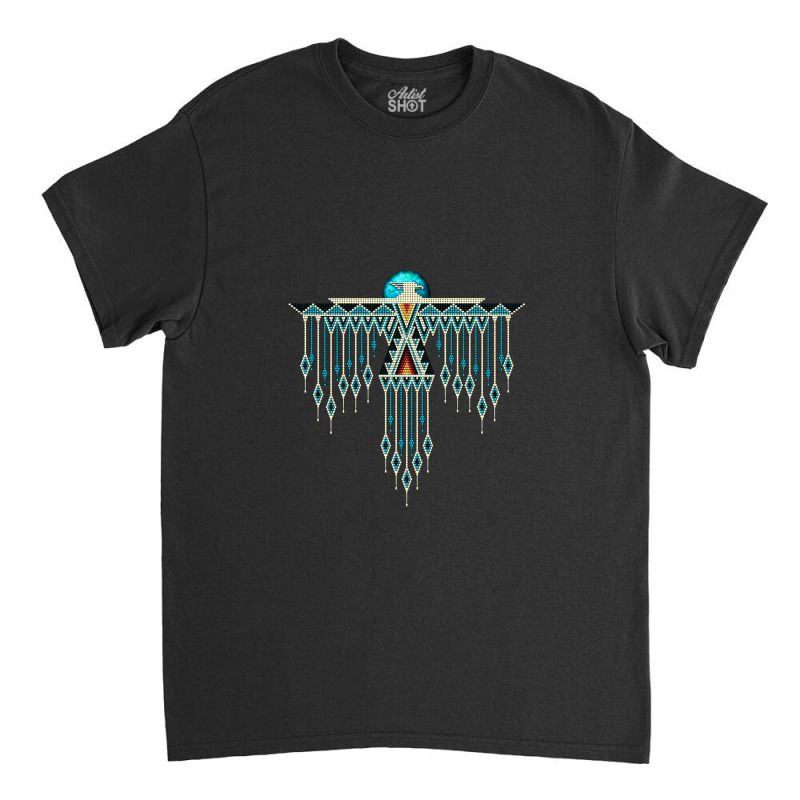 Native American Southwest-style Turquoise Thunderbird 1 Classic T-shirt | Artistshot