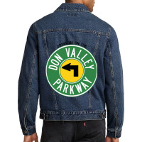 Dvp Pup Inspired Design Men Denim Jacket | Artistshot