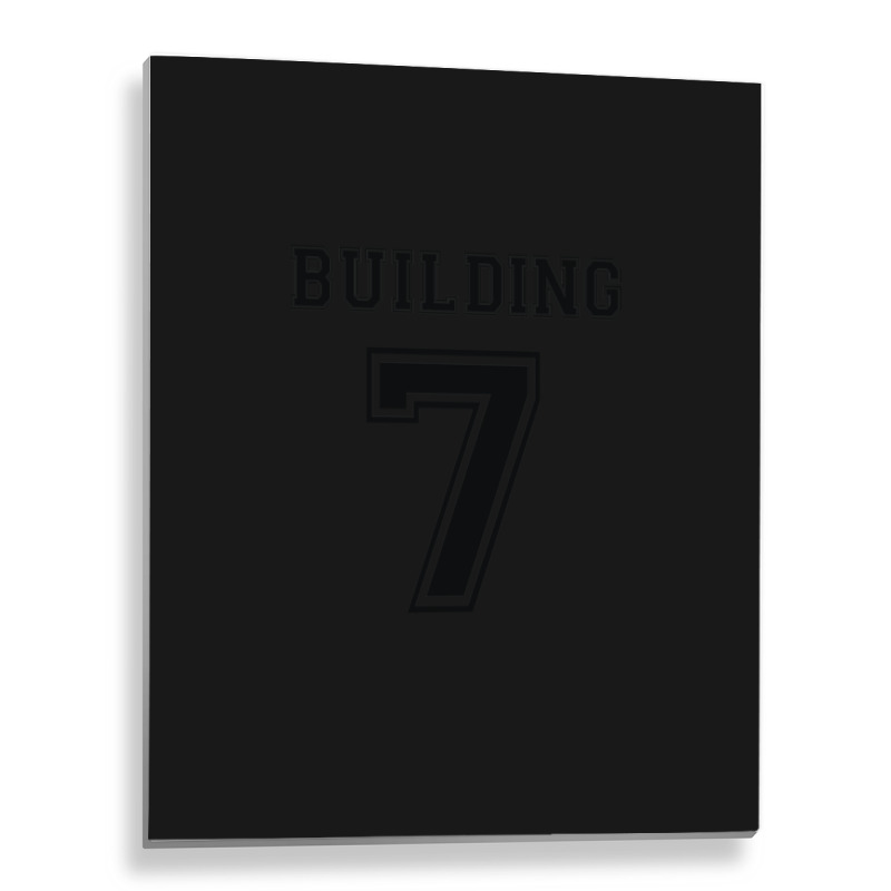 Building 7 - Controlled Demolition Metal Print Vertical | Artistshot