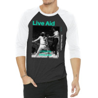 Live Aid At Wembley 3/4 Sleeve Shirt | Artistshot