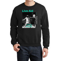 Live Aid At Wembley Crewneck Sweatshirt | Artistshot