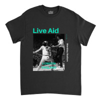 Live Aid At Wembley Classic T-shirt | Artistshot