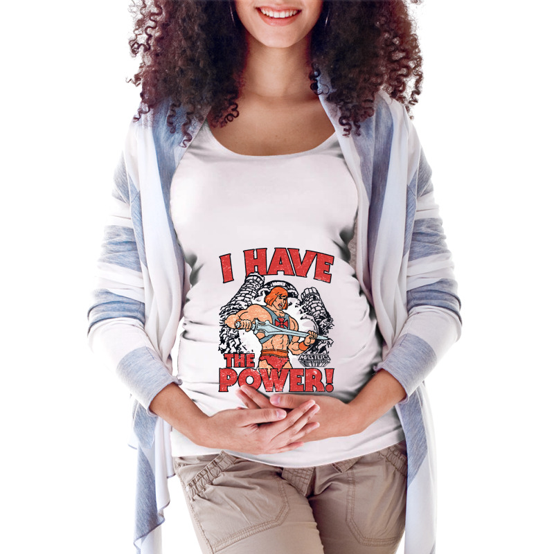 People Call Me He Masters Of Man The Universe Retro Vintage For Friend Maternity Scoop Neck T-shirt | Artistshot